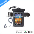 For iphone waterproof bag with headphone